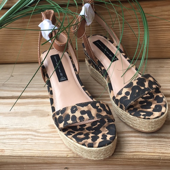 🐆Steven by Steve Madden Leopard espadrilles🐆 - Picture 2 of 12